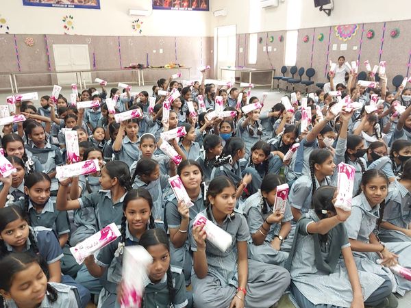 Social campaign called ‘Surbhi’ focused on menstrual hygiene management for adolescent girls and Gender Sensitization for boys